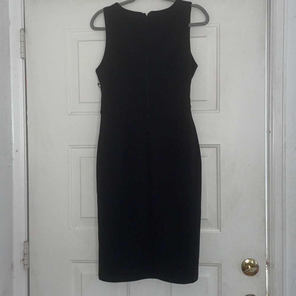 Lulu's Black Midi Dress Large NWT - Picture 5 of 14